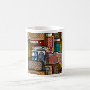 Vintage Radios Kaffemugg