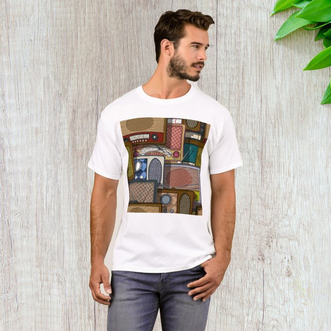 Vintage Radios T Shirt (Skapare uppladdad)