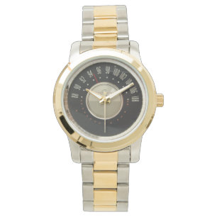 Vintage radiosände visartavlan armbandsur