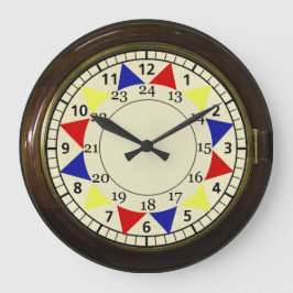 vintage raf tar tid på stor klocka