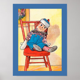Vintage RAGGEDY ANDY Image Poster