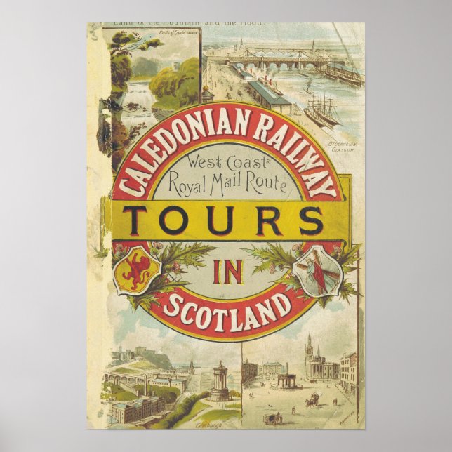 Vintage Railroad Poster (Framsidan)