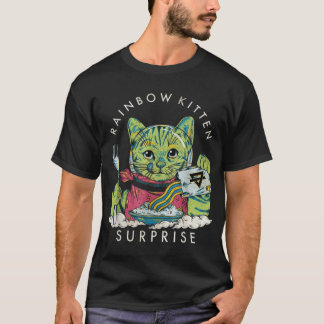 Vintage Rainbow Kitten Surprise T Shirt