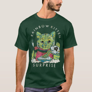 Vintage Rainbow Kitten Surprise T Shirt