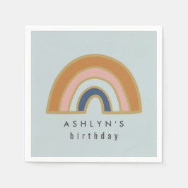 Vintage Rainbow Pappersservett