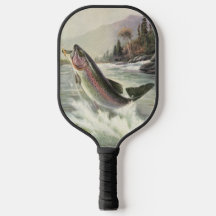 Vintage Rainbow Trout Fisherman Fisherman Fishing
