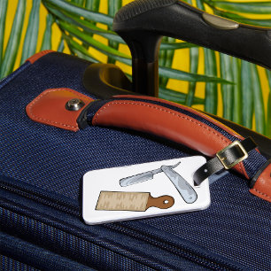 Vintage Rak Razor and Strop Barber Shop Bagagebricka