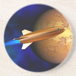 vintage raket underlägg sandsten