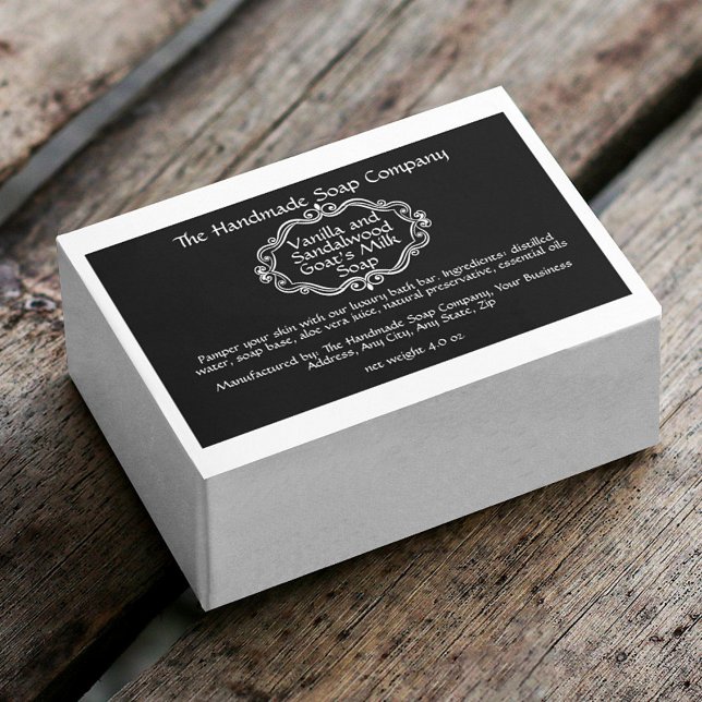 Vintage Ram Svart Tvål Låda Etikett (Skapare uppladdad)