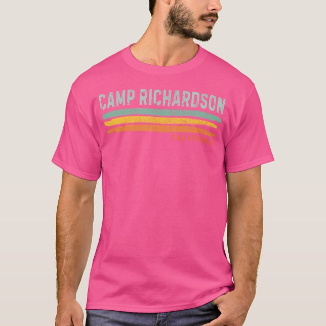 Vintage Rand Camp Richardson Ca T Shirt (Framsida)