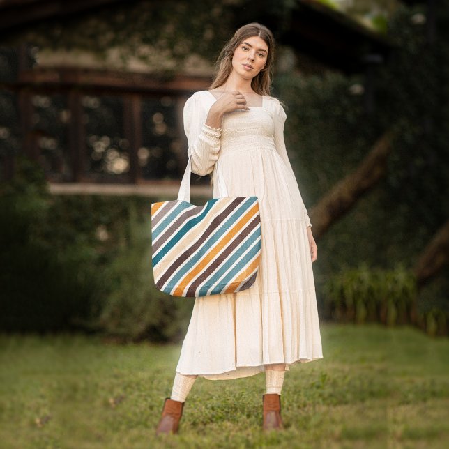 Vintage rand tygkasse (Skapare uppladdad)