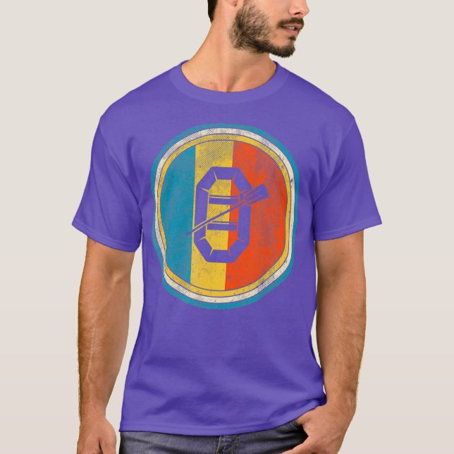 Vintage Rawing Älskare Distress T Shirt (Framsida)
