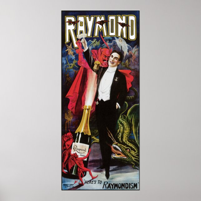 Vintage Raymond, den Underbara reklamen Poster (Framsidan)