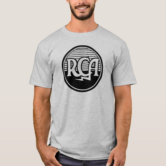 Vintage RCA-Logotyp T-Shirt (Framsida)