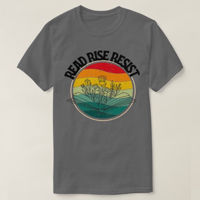 Vintage Read Rise resist T Shirt (Design framsida)