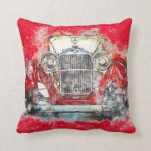 Vintage Red Car