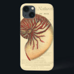 Vintage Red Conch-Snäcka<br><div class="desc">I den här livfulla bilden kan du i vintage se naturligt och unikt stil i snäckan Red Conch. Den här unika typen av konst har svart och röd skuggning för att accentuera den här konturens spiralformade snäcka. Skaffa den här snäckan med en sepiabaserad bakgrund på din produkt idag.</div>