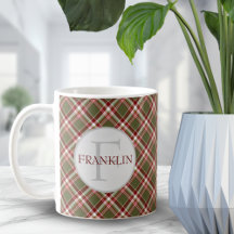 Vintage Red Grönt Classic Play Monogram