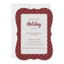 Vintage Red Helgdag Guld Snöflingor Wrapping Pappe