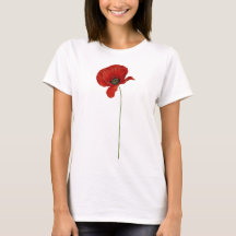 Vintage Red Poppy