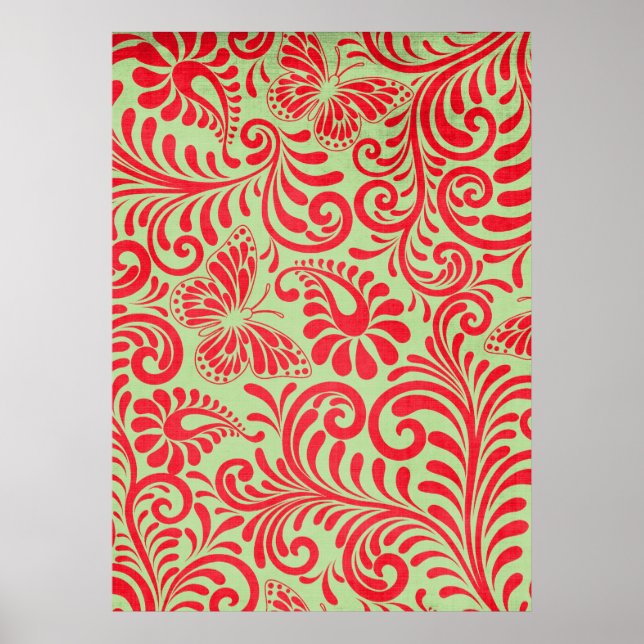 Vintage Red Poster (Framsidan)