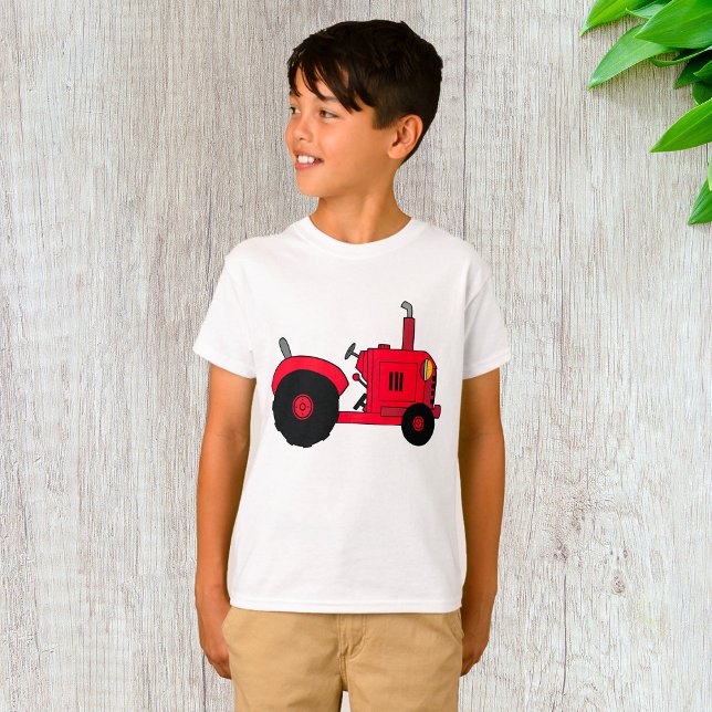 Vintage Red Tractor T Shirt (Skapare uppladdad)