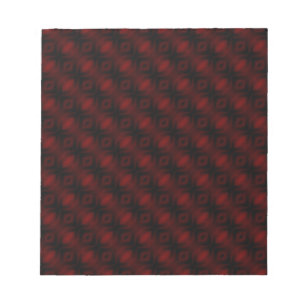 Vintage Red Velvet Tapet Abstract Design Anteckningsblock