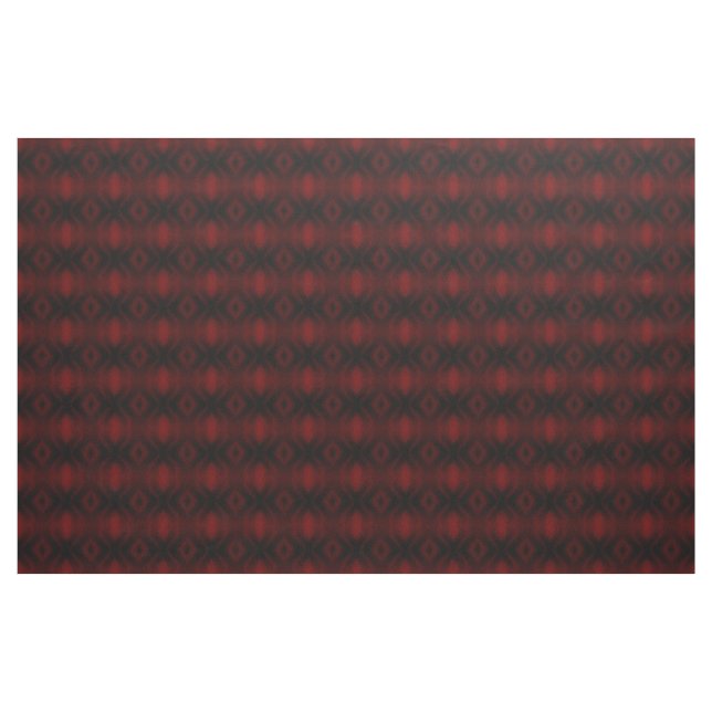 Vintage Red Velvet Tapet Abstract Design Tyg (Yard)