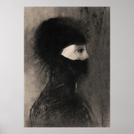 Vintage Redon Teckning Poster