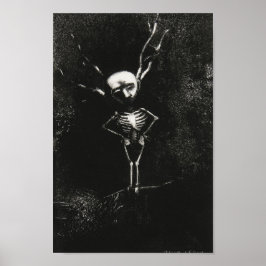 Vintage Redon Teckning Poster