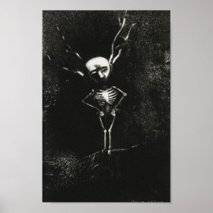 Vintage Redon Teckning Poster