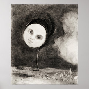 Vintage Redon Teckning Poster