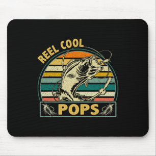 Vintage Reel Coola Pops Fishing Fars dag for Gra Musmatta