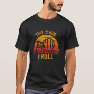 Vintage-reflektor underlägg nöjesparkering älskare t shirt