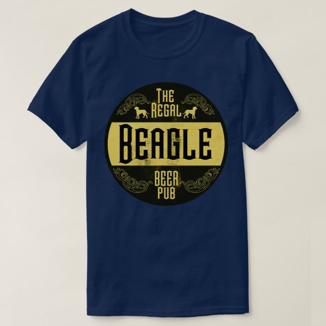 Vintage Regal Beagle Pub T Shirt (Design framsida)