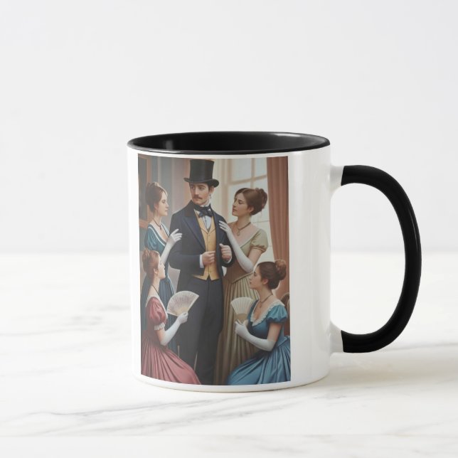 Vintage regency party mugg (Höger)