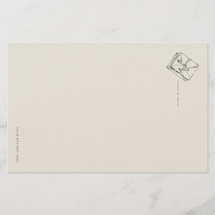 Vintage Regency-romantik inspirerat brevväxling Brevpapper