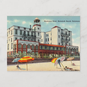 Vintage, RehoBåde Beach, Delaware Vykort