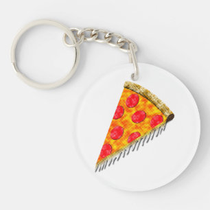 Vintage reklam för pizzaslice