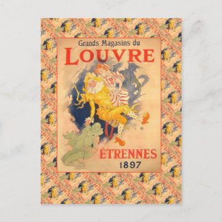 Vintage Reklam, Grands Magazins de Louvre Vykort