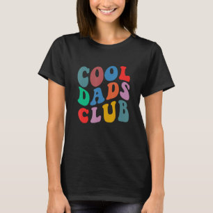 Vintage rekregroovy Coola Klubb Pappor lycklig far T Shirt