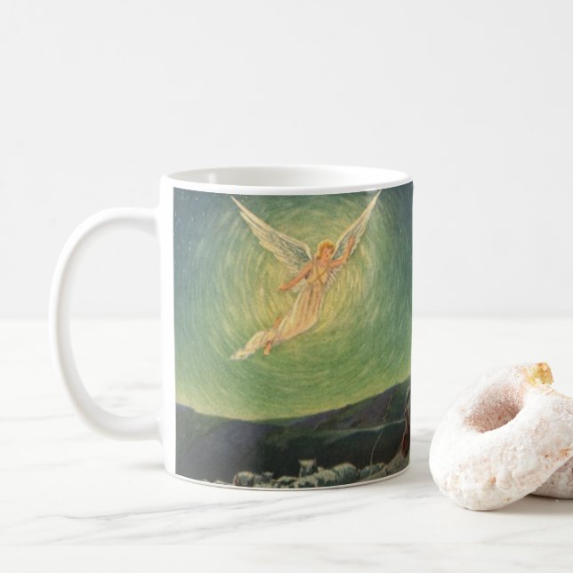 Vintage Religion, Annunktion till Shepherdset Kaffemugg (Med munk)