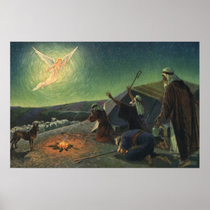 Vintage Religion, Bebådelsen till herdarna Poster