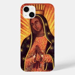 Vintage Religion Virgin Mary Vårt Dam i Guadalupe