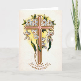 Vintage Religiösa Påsk-kort Helgkort