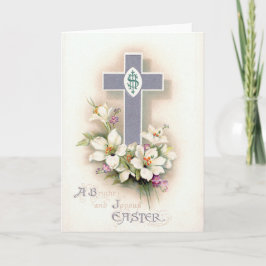 Vintage Religiösa Påsk-kort Helgkort