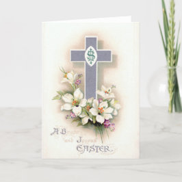 Vintage Religiösa Påsk-kort Helgkort