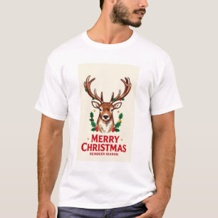 Vintage Ren – God Jul T Shirt