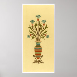 Vintage Reproduction Long Vas Art Poster