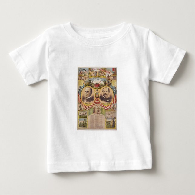 Vintage Republikanska Party Kampanj Tee (Framsida)